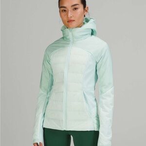 Lululemon Down for It All Jacket Delicate Mint size 8